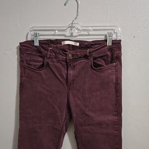 Women's Zara Purple Jeans Skinny Purple
